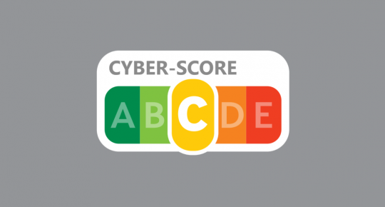 CyberScore sous format du NutriScore
