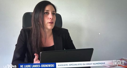 Laure Landes-Gronowski deepfake